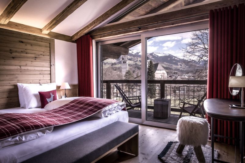 Ausblick von der Kitzhof Suite