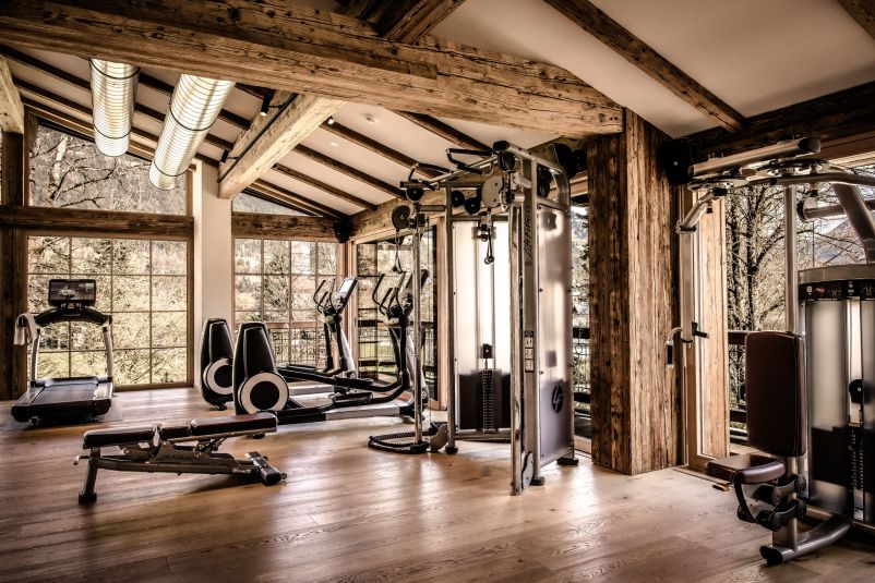 Fitnessbereich im Hotel Kitzhof