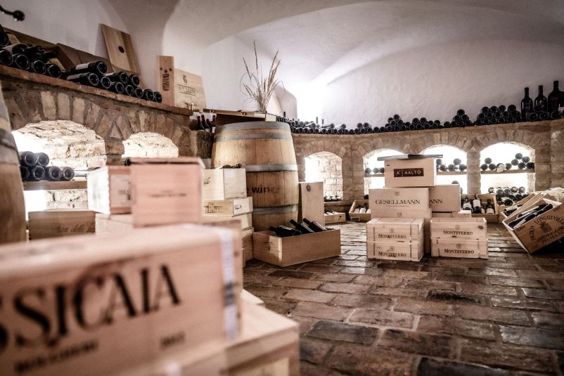 Vinothek im Hotel Kitzhof in Kitzbühel
