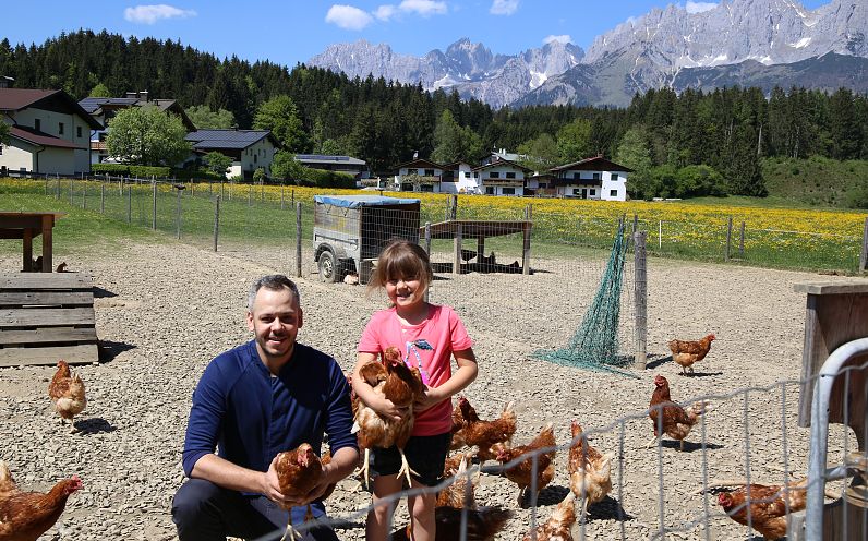 Küchenchef Raphael Köll bei Josef Foidl in Oberndorf