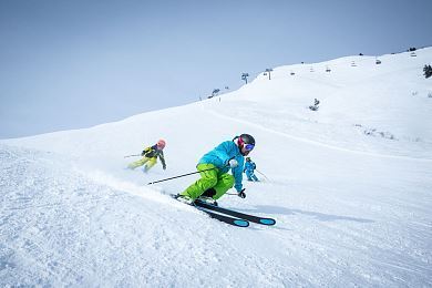 Skifahren im Familienurlaub in Kitzbühel ®Michael_Werlberger-7386