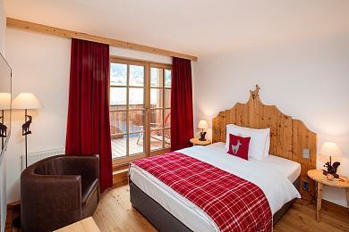 Einzelzimmer mit allem Komfort im Hotel Kitzhof