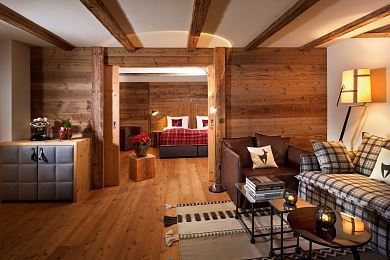 Geräumige, freundlich gestaltete Räume in der Kitzhof Suite